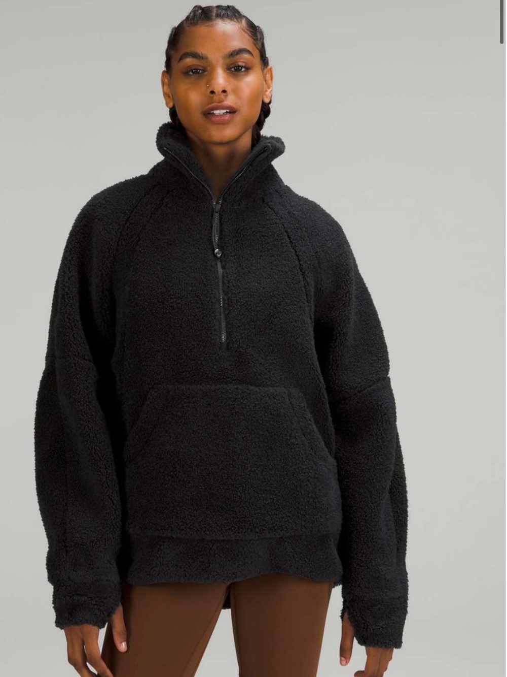 Lululemon Scuba Fleece Funnel Neck Half-Zip